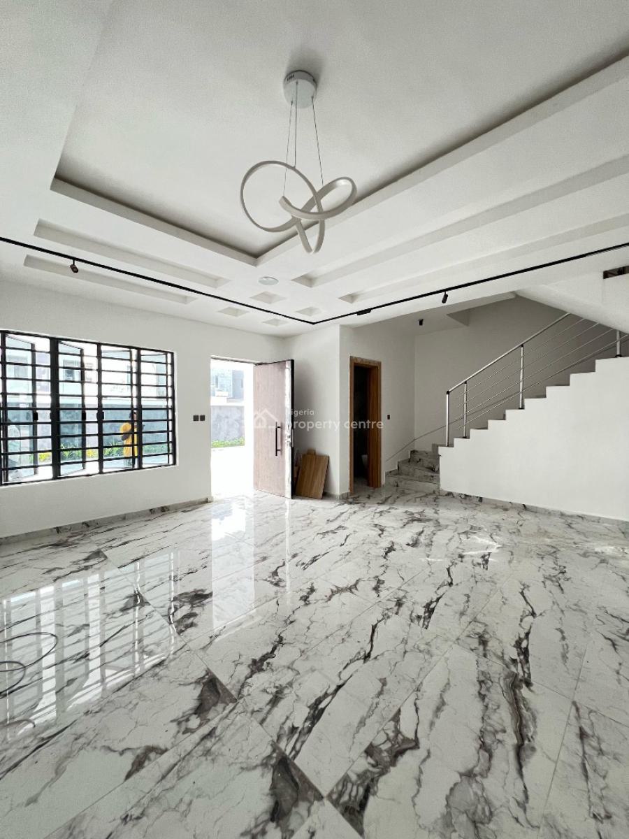 Spacious 4 Bedroom Terraced Duplex with Bq in a Serene Environment, Ikate Elegushi, Lekki, Lagos, Terraced Duplex for Sale