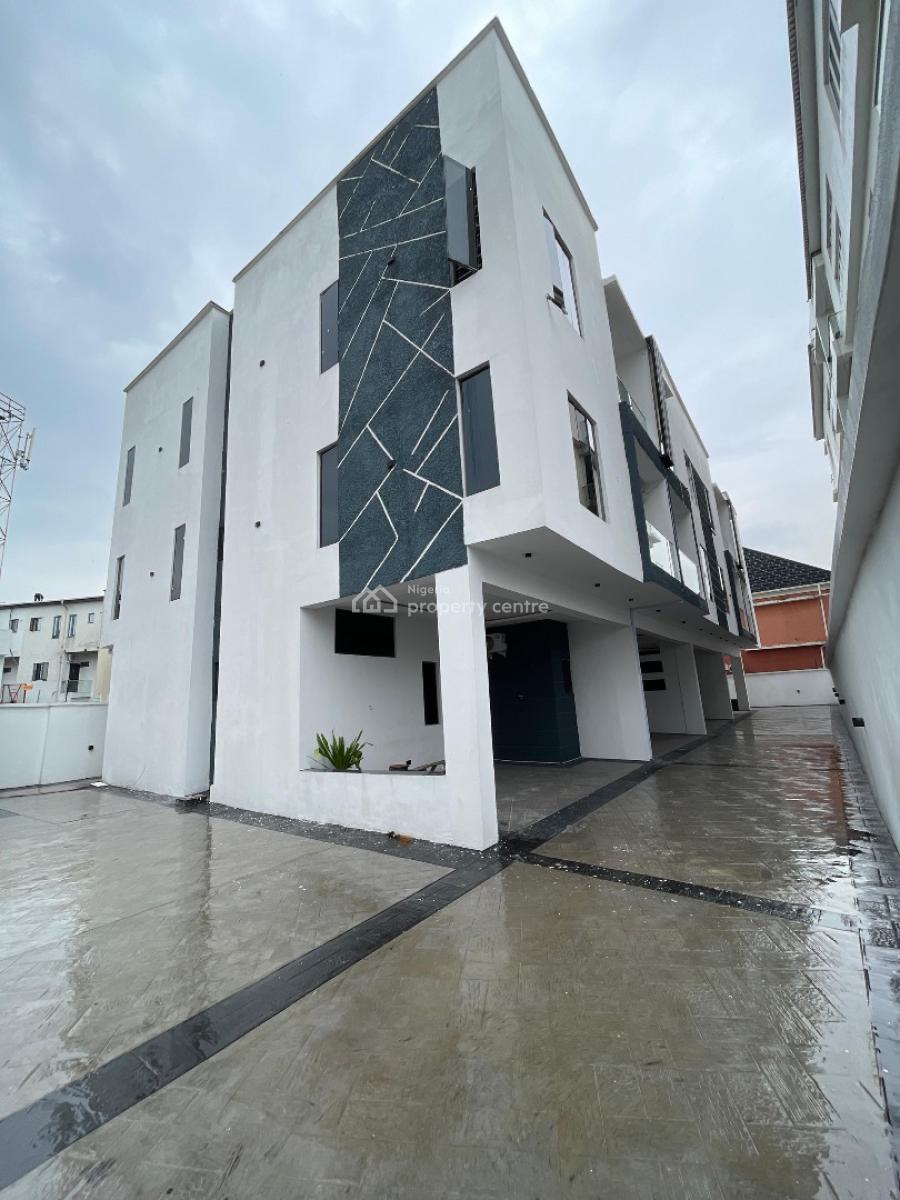 Contemporary 4 Bedroom Terraced  Duplex with Bq, Ikate Elegushi, Lekki, Lagos, Terraced Duplex for Sale