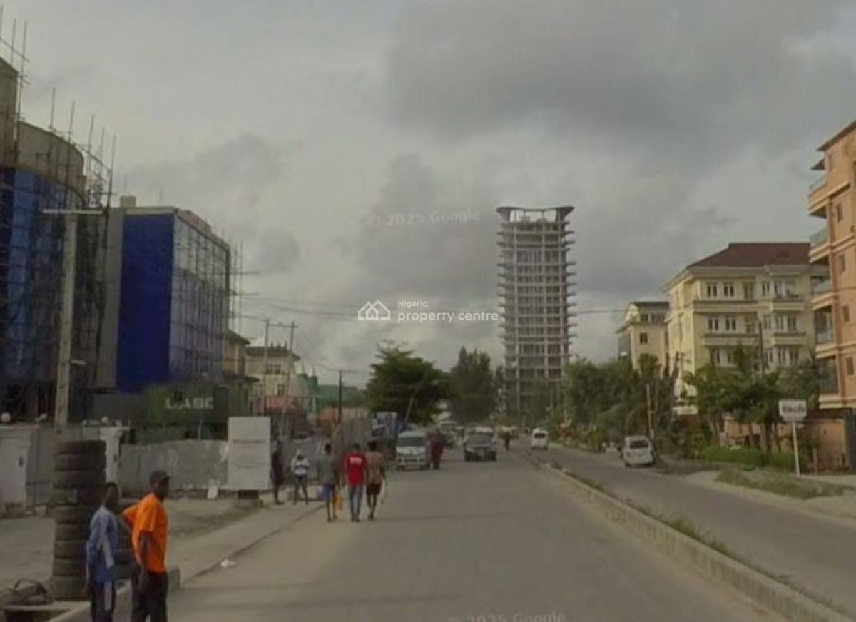 Land Measuring 1,225sqm with Uncompleted Shopping Compkex, Oniru, Victoria Island (vi), Lagos, Commercial Land for Sale