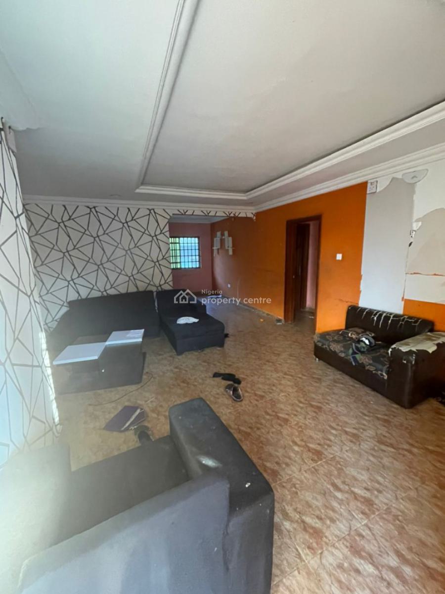 Spacious 2 Bedroom Flat Upstairs, Ogombo, Ajah, Lagos, Flat / Apartment for Rent