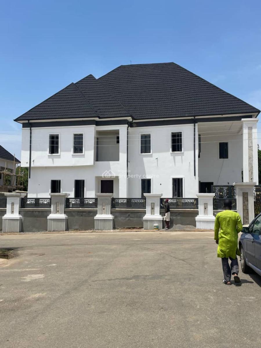 Brand New 5 Bedroom Fully Detached Duplex with Bq, Serene Estate, Galadimawa, Abuja, Detached Duplex for Sale