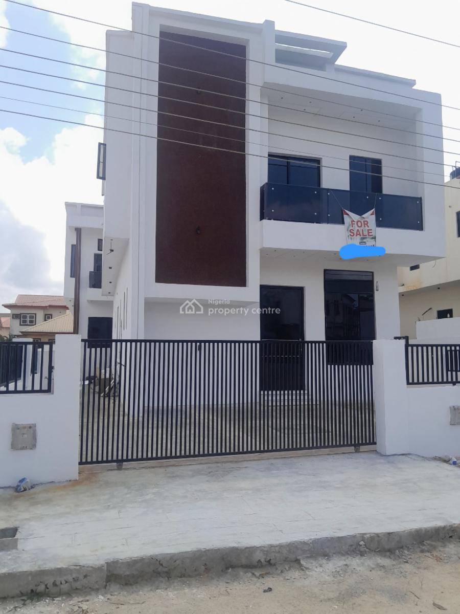 New 4bedroom Fully-detached Duplex + Bq with C of O, Blenco / Skymall Axis, Sangotedo, Ajah, Lagos, Detached Duplex for Sale