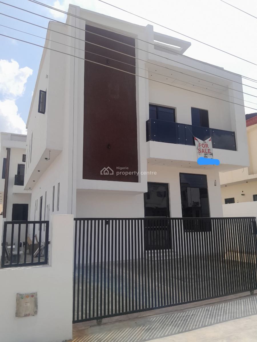 New 4 Bedroom Fully-detached Duplex + Bq with C of O, Sangotedo, Ajah, Lagos, Detached Duplex for Sale