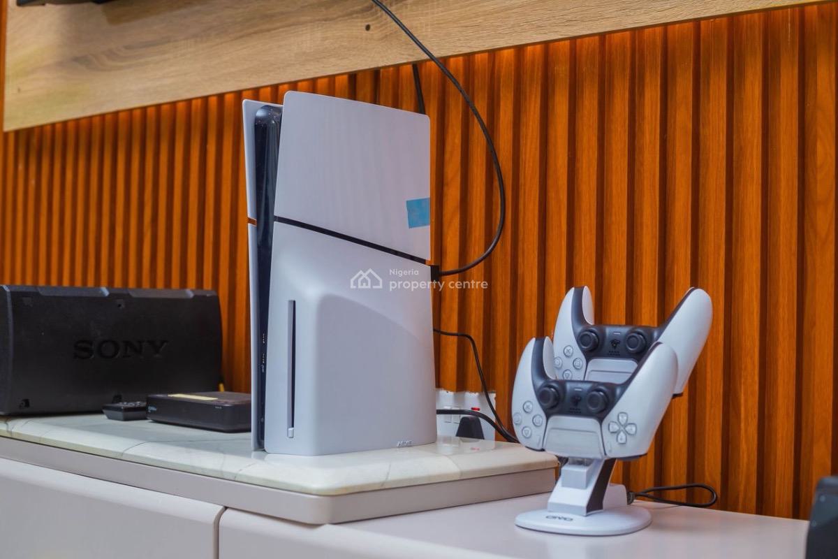 Brand New 2 Bedroom Apartment with Ps5, Swimming Pool and Gym, Lekki Phase 1, Lekki, Lagos, Flat / Apartment Short Let