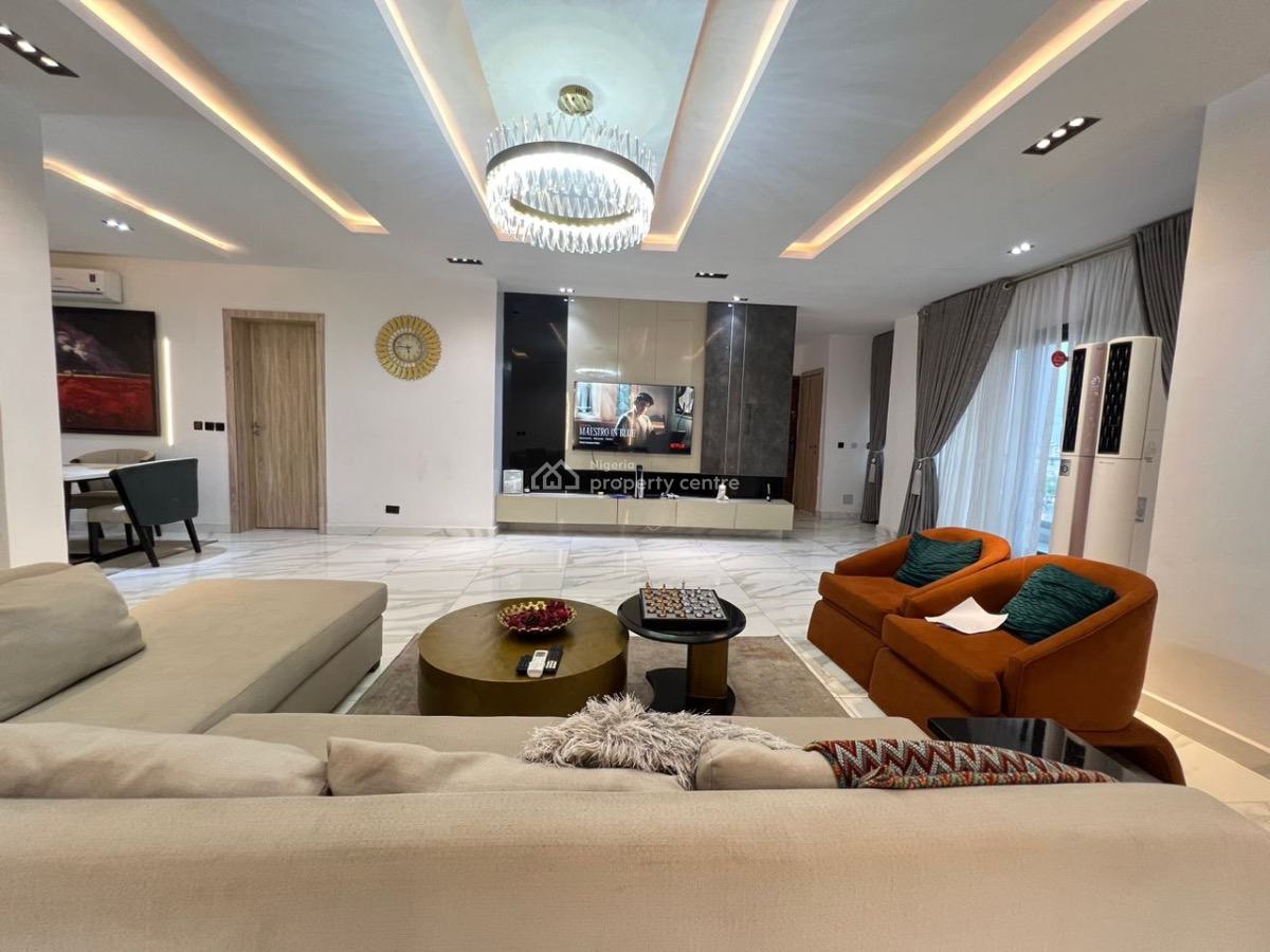 Brand New 3 Bedroom Apartment with Ps5,swimming Pool and Gym, Lekki Phase 1, Lekki, Lagos, Flat / Apartment Short Let