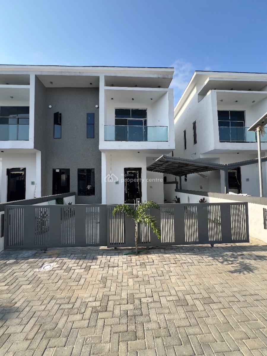Brand New Luxury 4-bedroom Semi-detached Duplex with Bq, Royal Pine Estate, Lekki, Lagos, Semi-detached Duplex for Sale