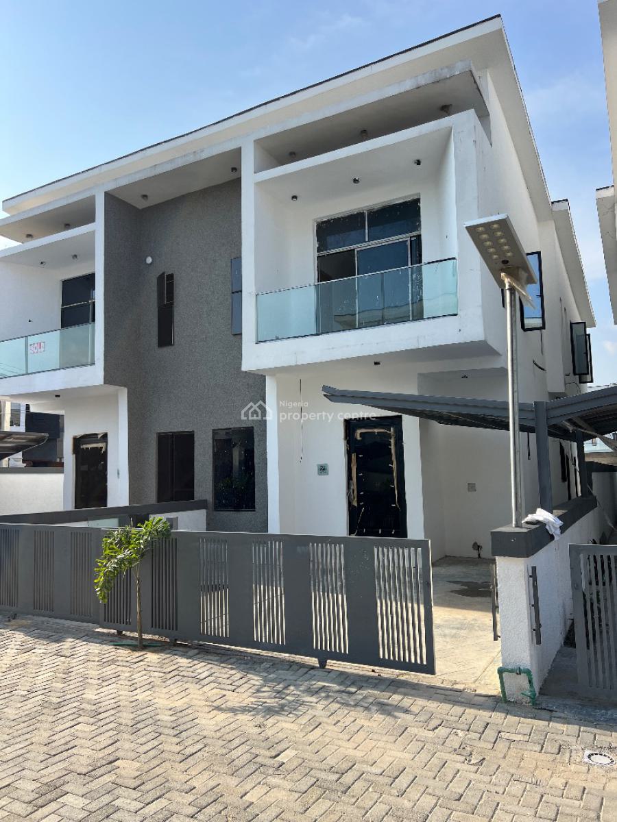 Brand New Luxury 4-bedroom Semi-detached Duplex with Bq, Royal Pine Estate, Lekki, Lagos, Semi-detached Duplex for Sale