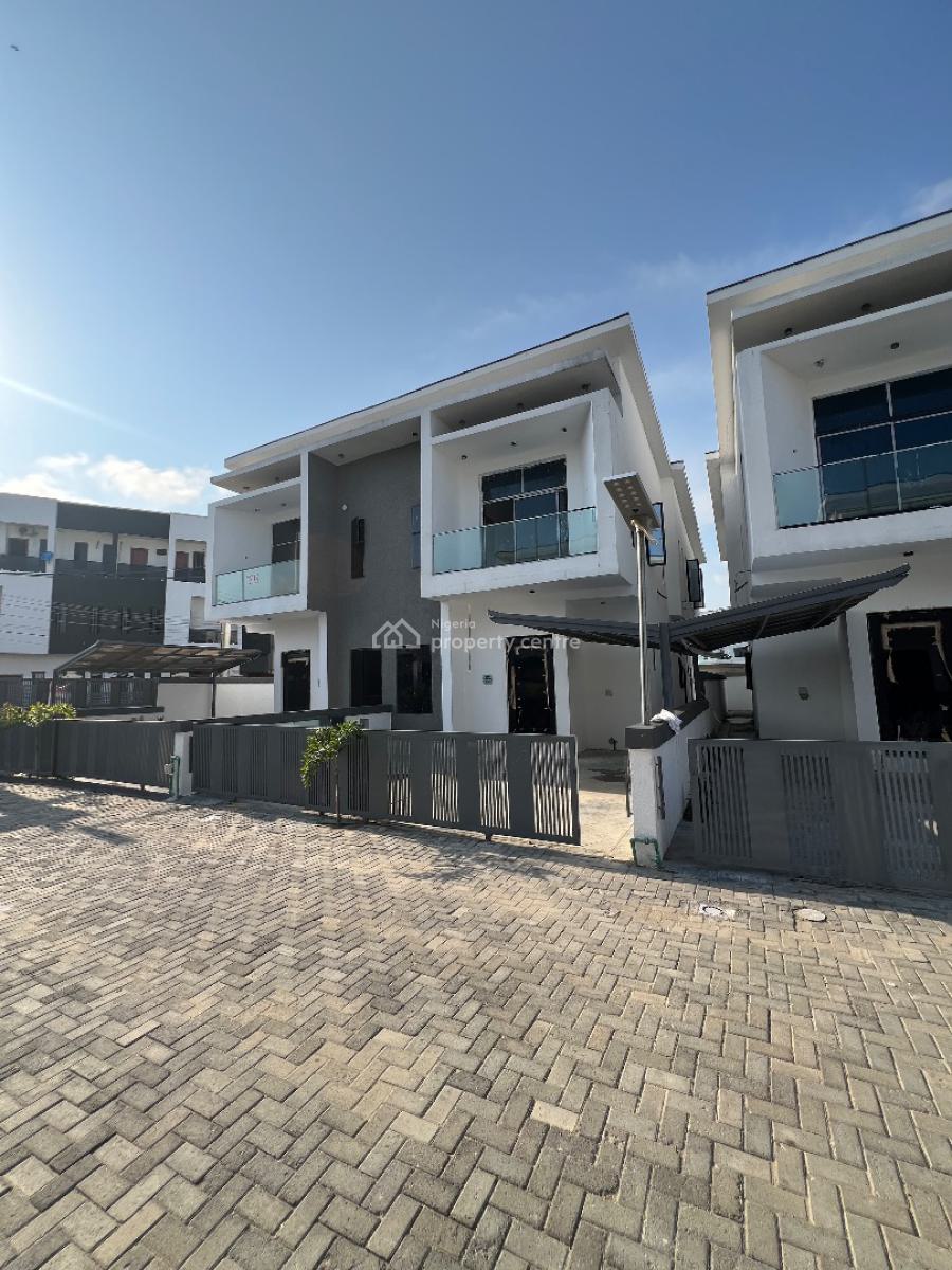 Brand New Luxury 4-bedroom Semi-detached Duplex with Bq, Royal Pine Estate, Lekki, Lagos, Semi-detached Duplex for Sale