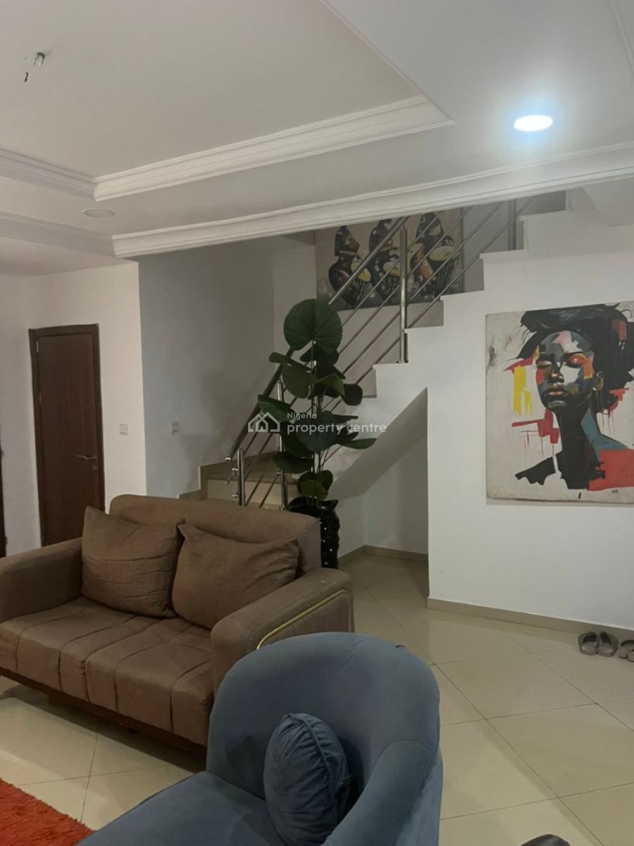 Exquisitely Furnished 4-bedroom Apartment Offers Refined Living., Life Camp, Abuja, Flat / Apartment for Rent