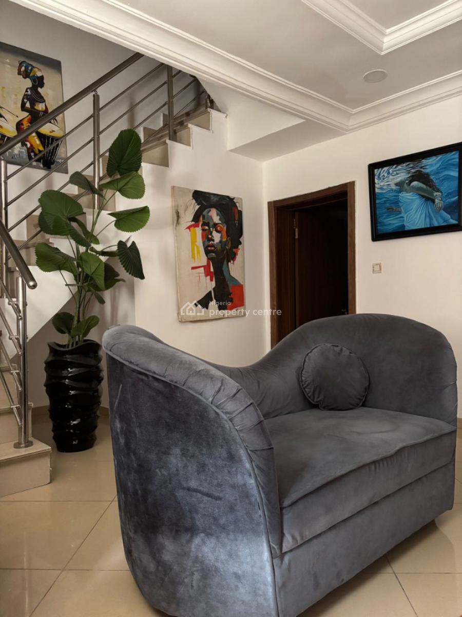 Exquisitely Furnished 4-bedroom Apartment Offers Refined Living., Life Camp, Abuja, Flat / Apartment for Rent