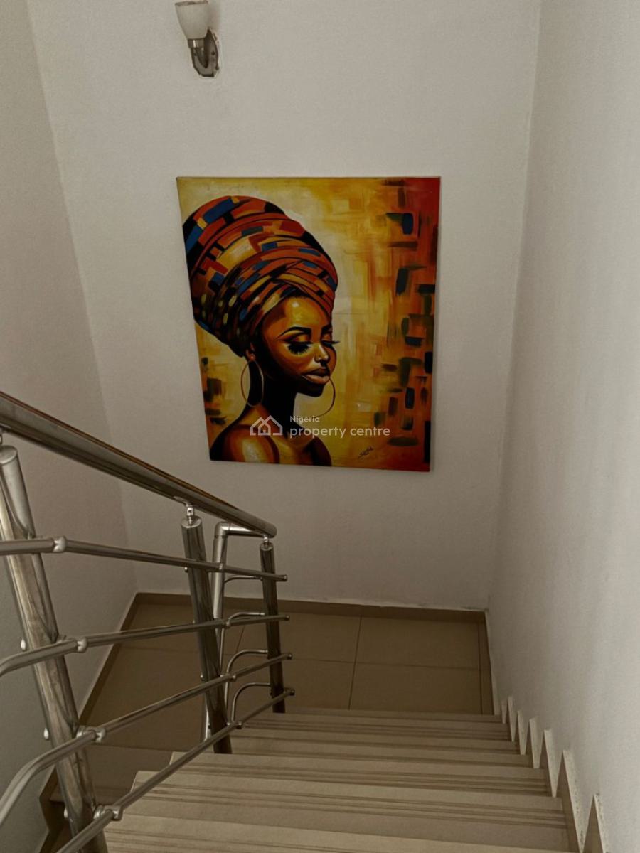 Exquisitely Furnished 4-bedroom Apartment Offers Refined Living., Life Camp, Abuja, Flat / Apartment for Rent