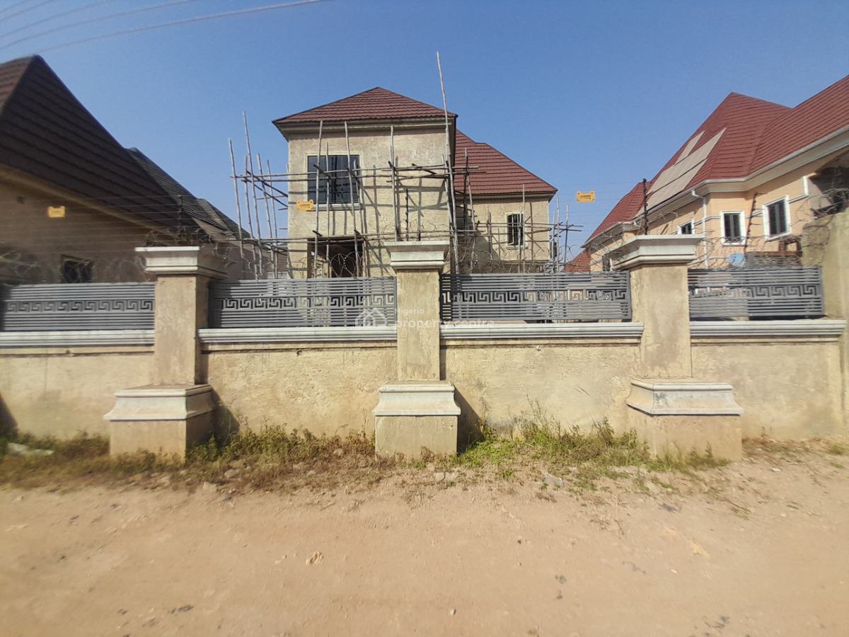 Brand New 4 Bedroom Fully Detached House with 2 Room Bq, By Fynestone Estate, Gwarinpa, Abuja, Detached Duplex for Sale