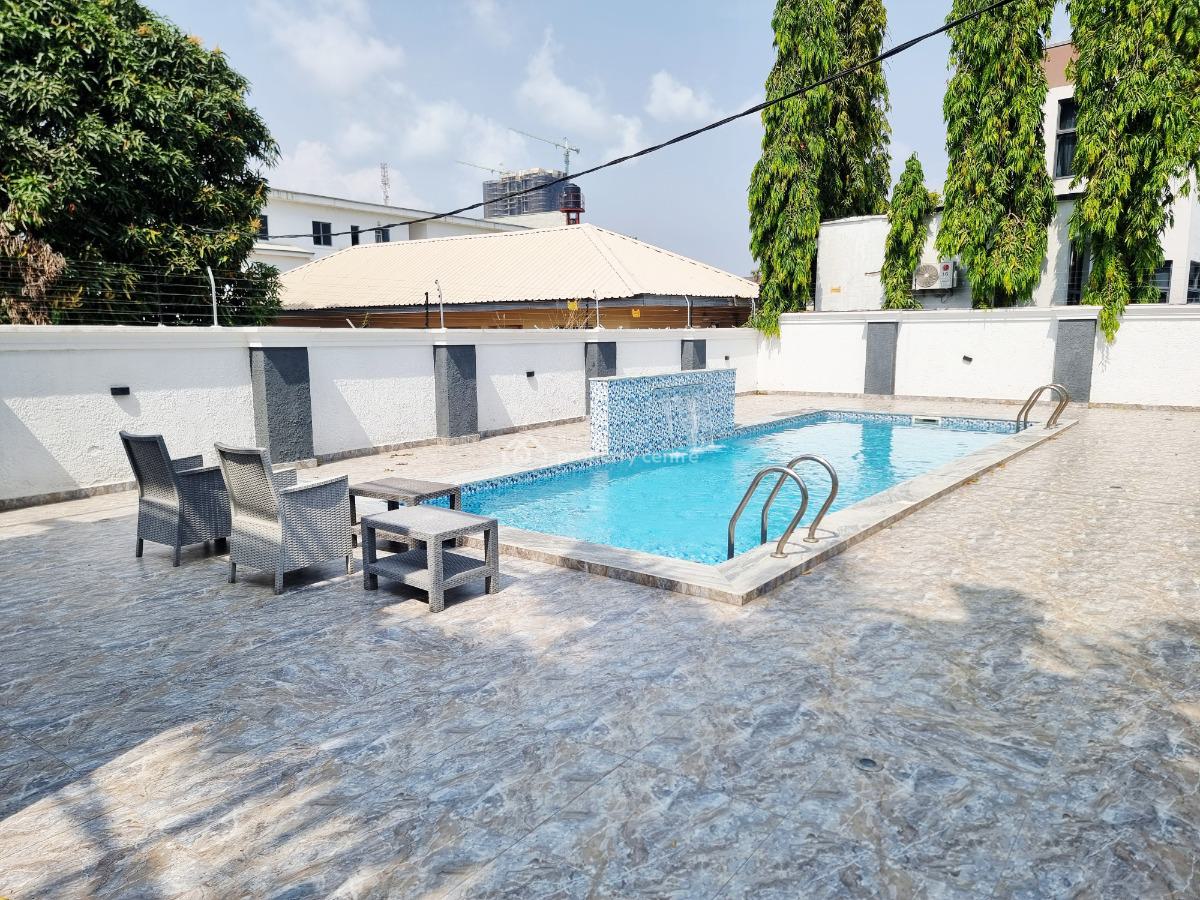 Lovely 3 Bedroom Apartment with Swimming Pool & Gym, Kalabari Street, Off Queena Drive, Old Ikoyi, Ikoyi, Lagos, Flat / Apartment Short Let