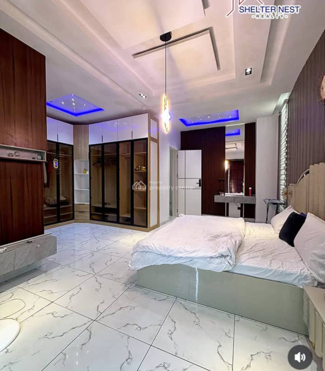 Furnished 4 Bedrooms Detached Duplex, Palm City Estate Ado Road Ajah, Ado, Ajah, Lagos, Detached Duplex for Rent