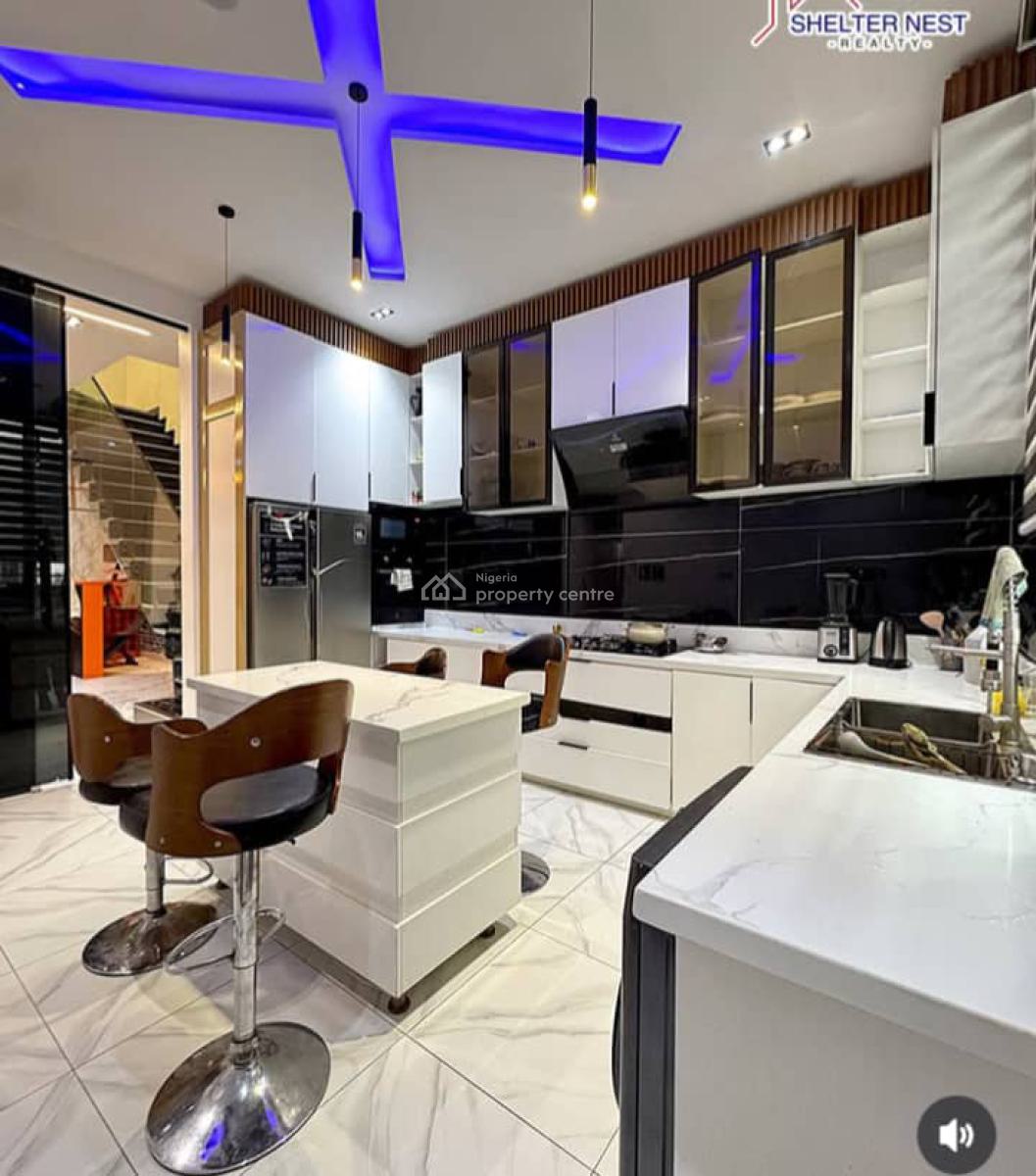 Furnished 4 Bedrooms Detached Duplex, Palm City Estate Ado Road Ajah, Ado, Ajah, Lagos, Detached Duplex for Rent