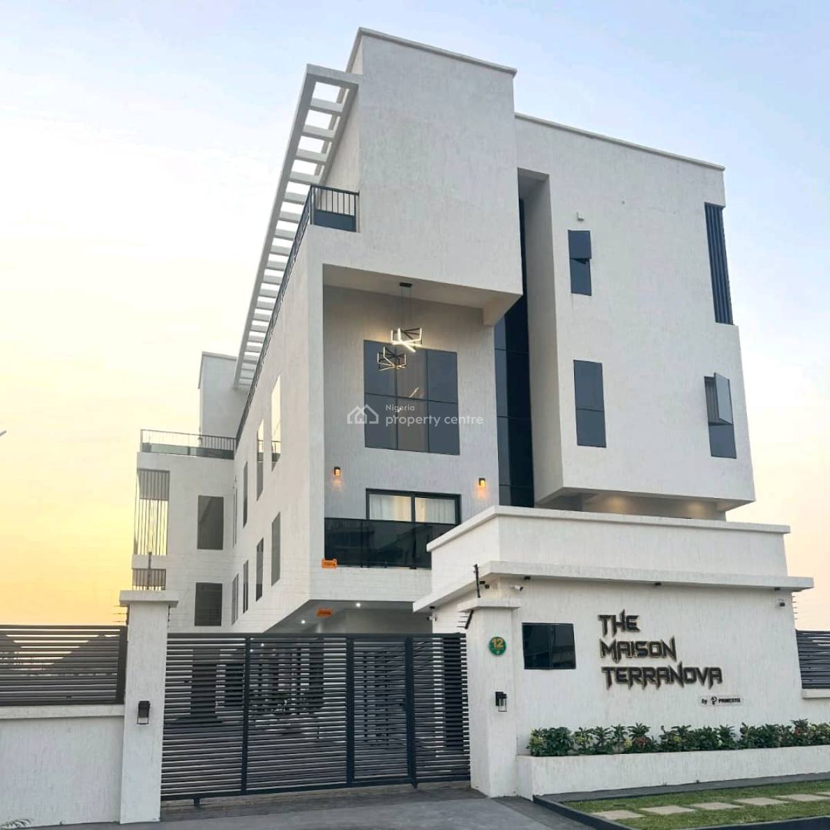 Smart 4 Bedroom Mansionnette with a Room Bq, Wuye, Abuja, House for Sale