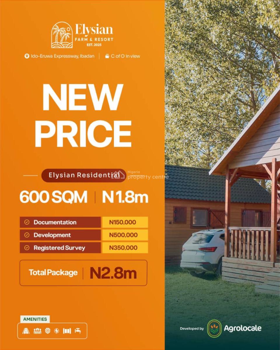 Elysian Farm & Resort --- Live, Farm & Invest in One Destination, Elysian Farm & Resort, Ido, Ido, Oyo, Mixed-use Land for Sale