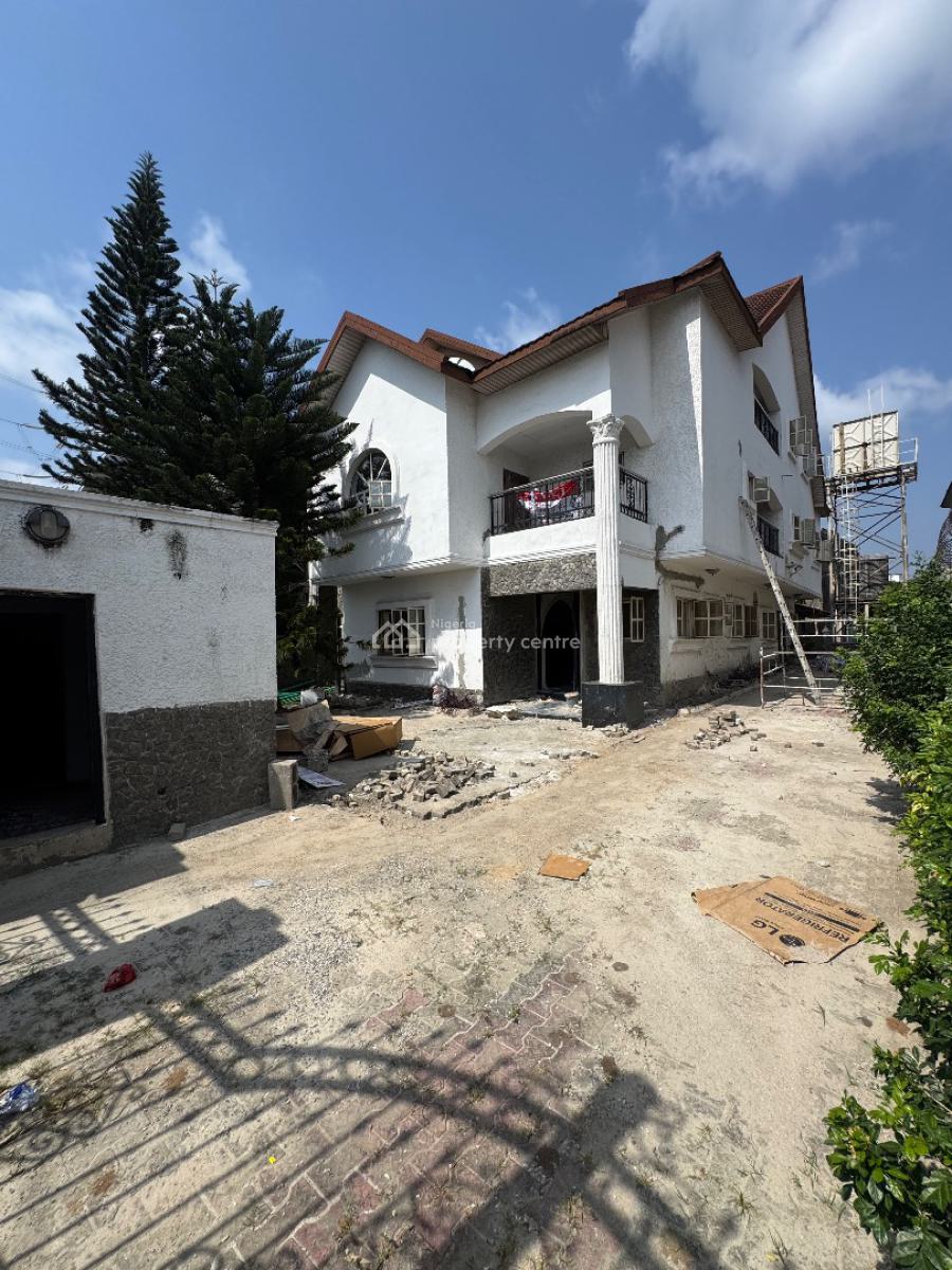 Six (6) Bedroom Semi Detached Duplex with Two Rooms Bq, Ikoyi, Lagos, Detached Duplex for Rent