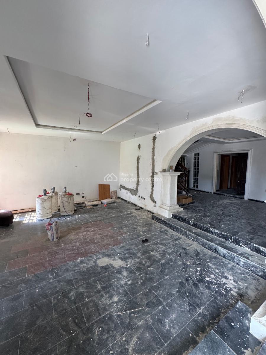 Six (6) Bedroom Semi Detached Duplex with Two Rooms Bq, Ikoyi, Lagos, Detached Duplex for Rent