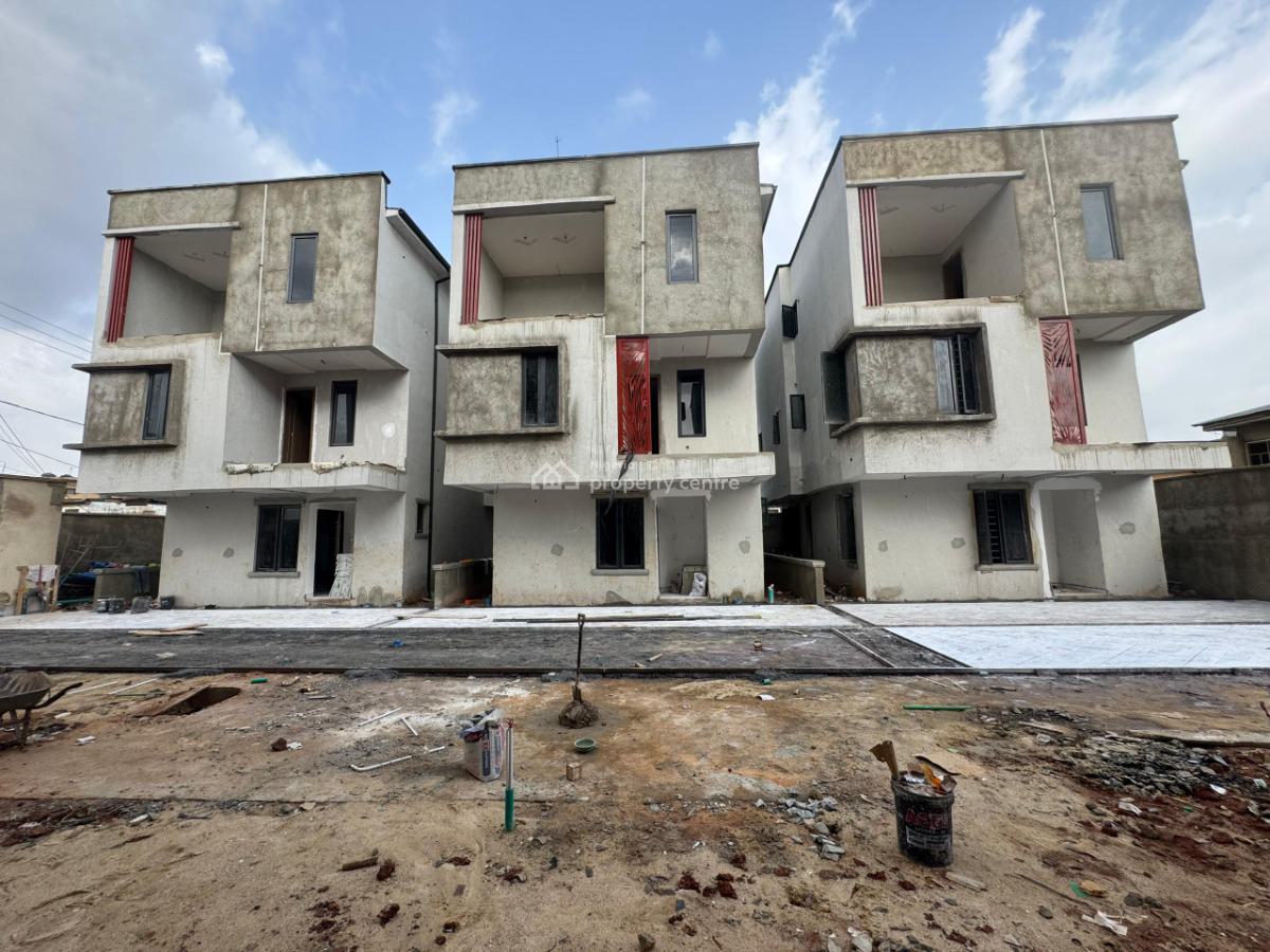 4.bedroom Detached Duplex, Behind Dideolu Estate, Ogba, Ikeja, Lagos, Detached Duplex for Sale