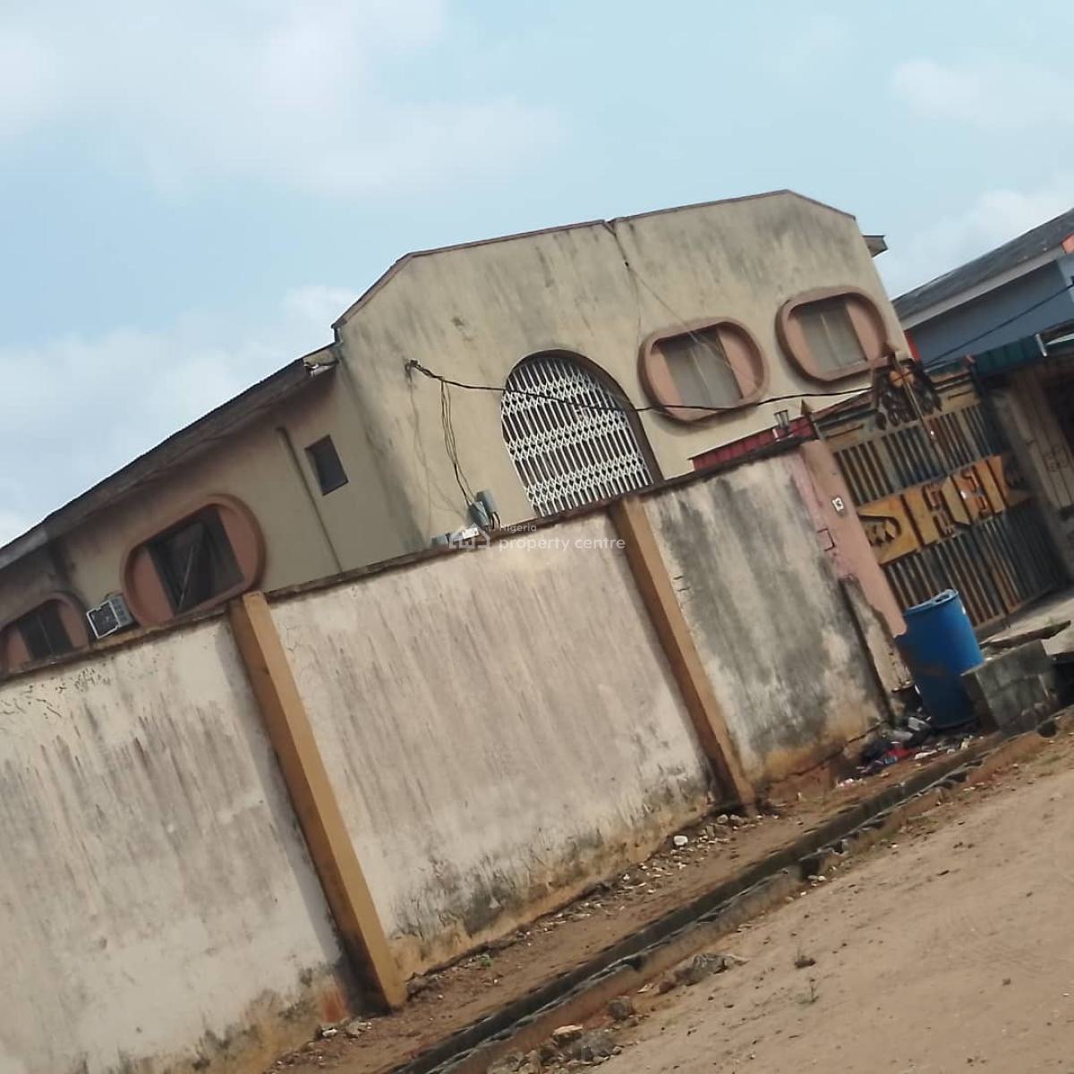 a Block of 4 Flats Available, Puposola Estate, Ogba, Ikeja, Lagos, Block of Flats for Sale