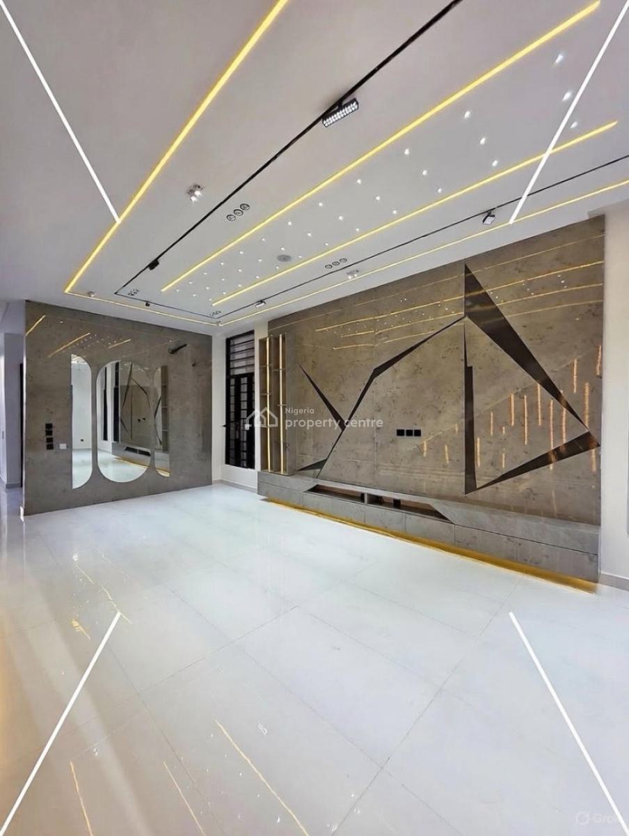 Stunning 5 Bedroom Detached Duplex with Swimming Pool and Bq, Chevron, Lekki, Lagos, Detached Duplex for Sale