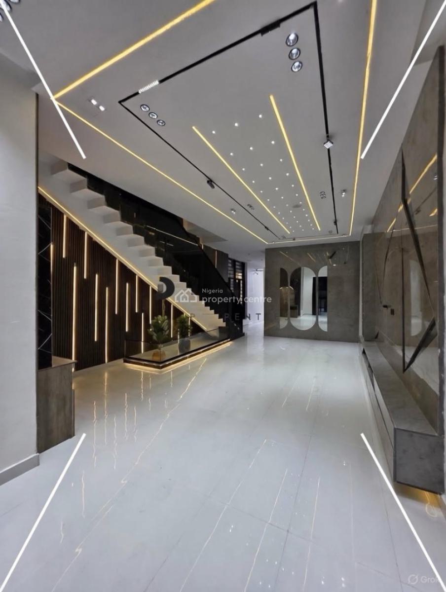 Stunning 5 Bedroom Detached Duplex with Swimming Pool and Bq, Chevron, Lekki, Lagos, Detached Duplex for Sale