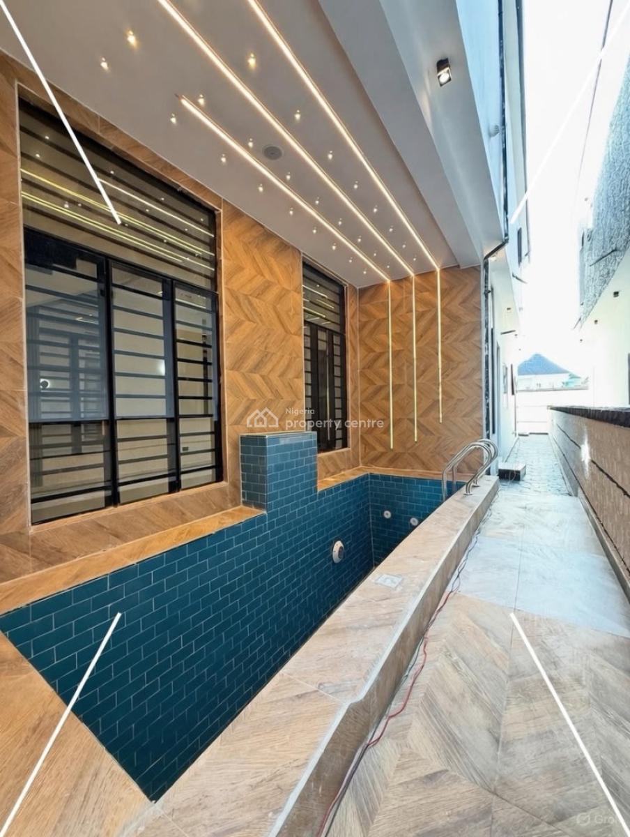 Stunning 5 Bedroom Detached Duplex with Swimming Pool and Bq, Chevron, Lekki, Lagos, Detached Duplex for Sale