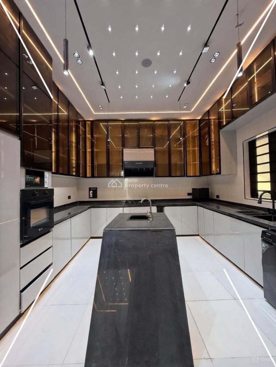 Stunning 5 Bedroom Detached Duplex with Swimming Pool and Bq, Chevron, Lekki, Lagos, Detached Duplex for Sale