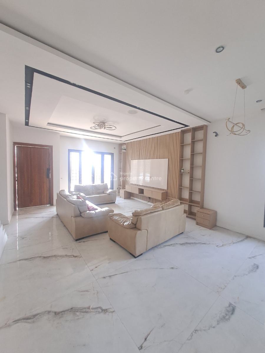 Well Built 4 Bedroom Terrace with Bq in Gated Estate, Ologolo, Lekki, Lagos, Terraced Duplex for Rent