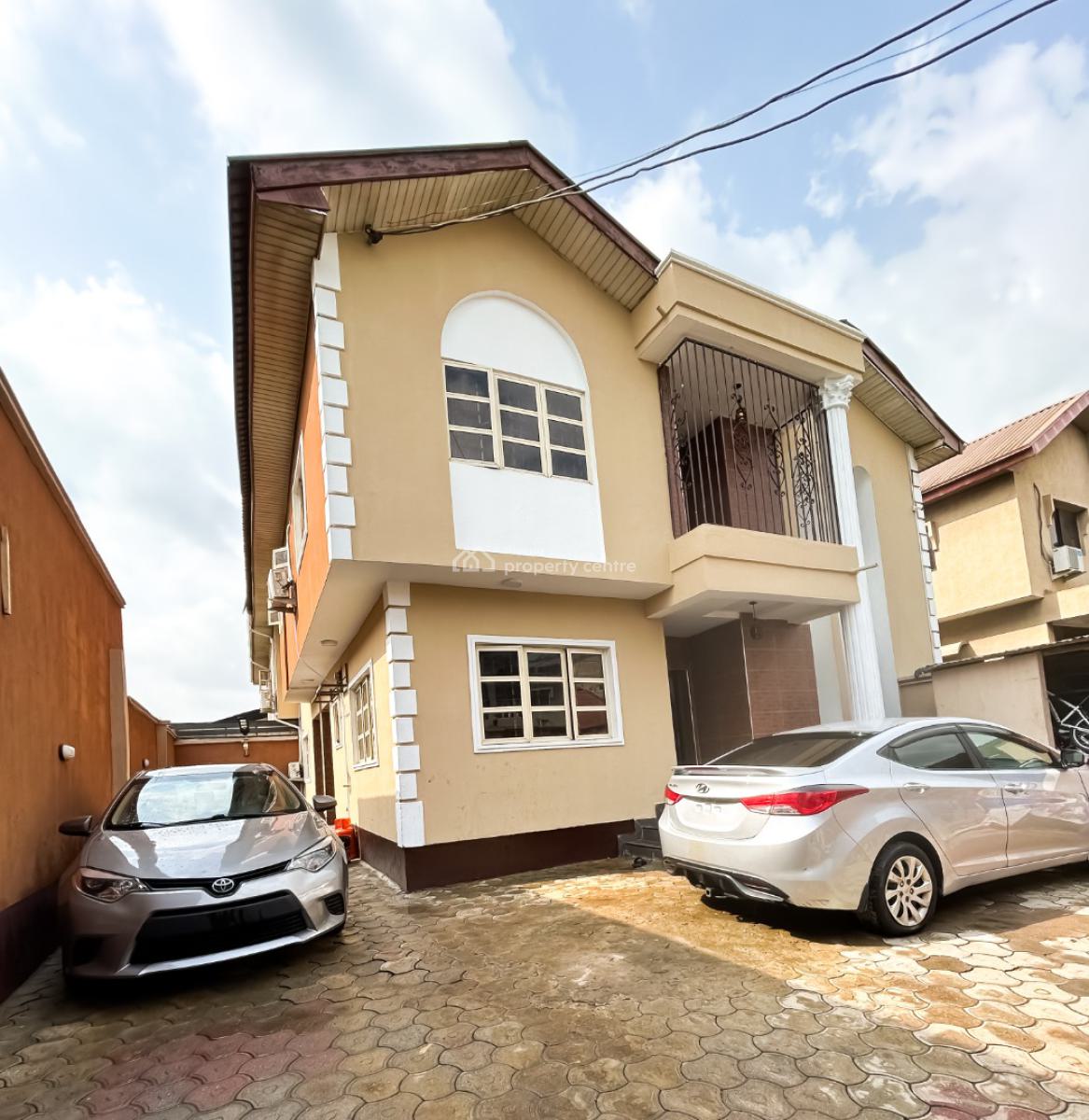 Luxury 3 Bedroom Service Apartment in a Beautiful Estate, 3a Salvation Close River Valley Estate, Ojodu Berger, Ojodu, Lagos, Detached Duplex Short Let