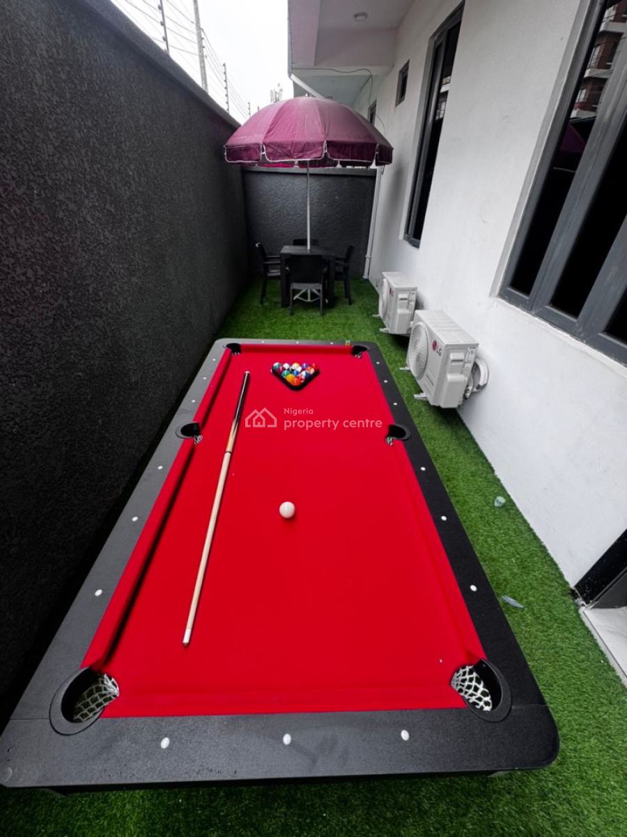 Luxurious 2 Bed Apartment with Pool,gym and Snooker  Board, Ikate, Lekki, Lagos, Terraced Duplex Short Let