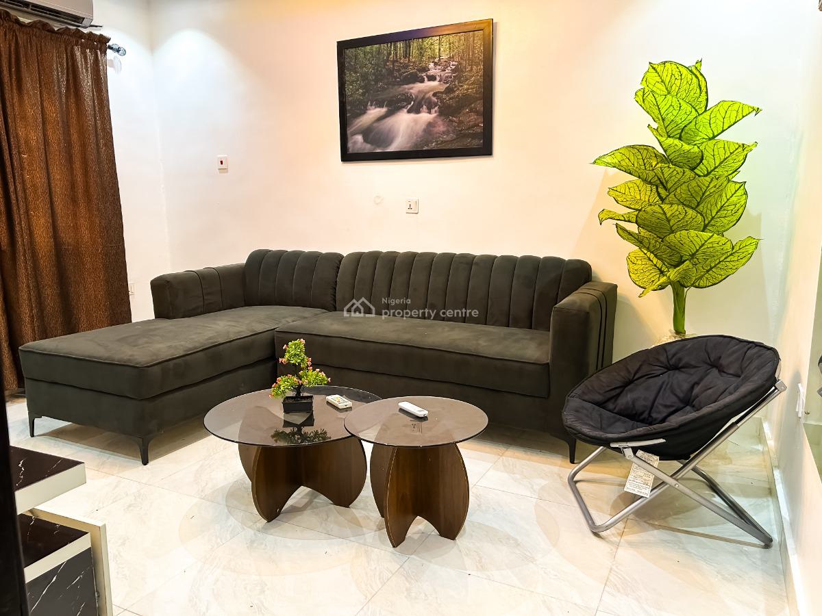 1 Luxury Bedroom Service Apartment, 3a Salvation Close River Valley Estate, Ojodu Berger, Ojodu, Lagos, Mini Flat (room and Parlour) Short Let