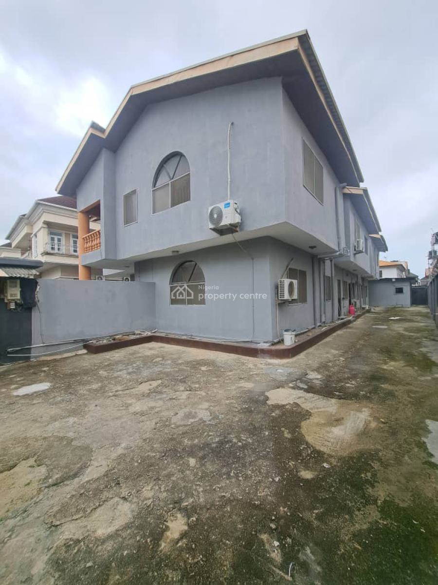 2-wings of 4-bedroom Semi-detached House on 655 Square Meters, Street Off Agungi Road Before The Bridge, Agungi, Lekki, Lagos, Residential Land for Sale