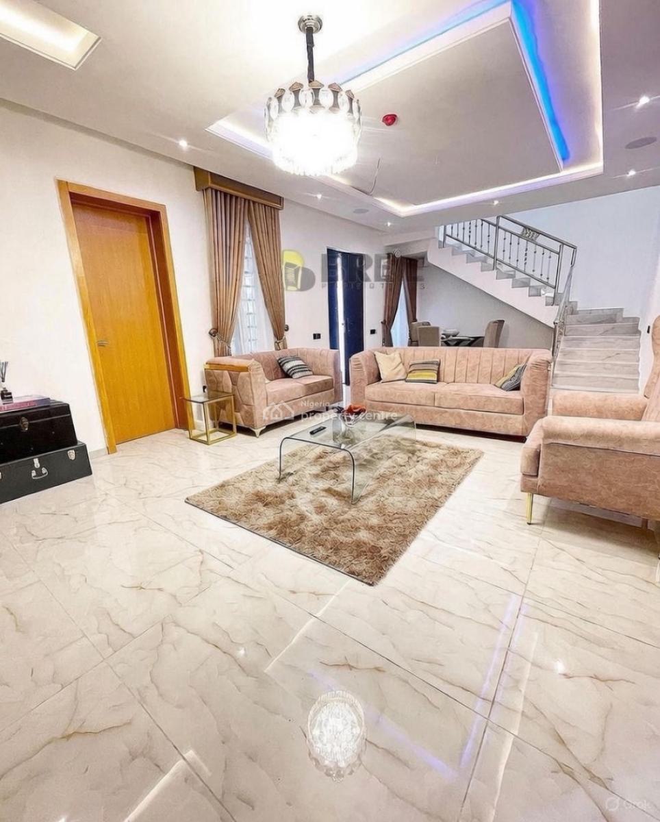 Lovely 4 Bedroom Terrace Duplex with Swimming Pool and Bq, Ajah, Ajah, Lagos, Terraced Duplex for Sale