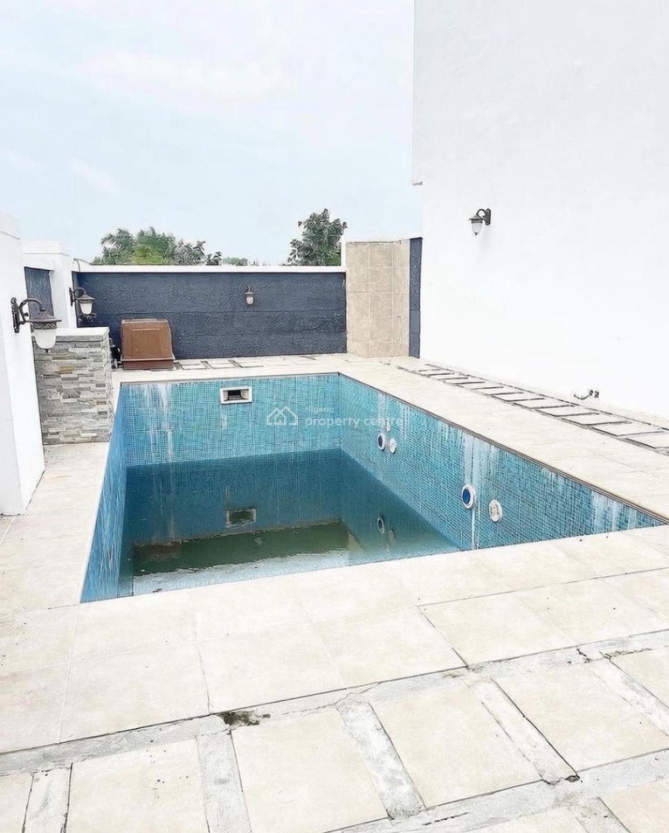 Lovely 4 Bedroom Terrace Duplex with Swimming Pool and Bq, Ajah, Ajah, Lagos, Terraced Duplex for Sale