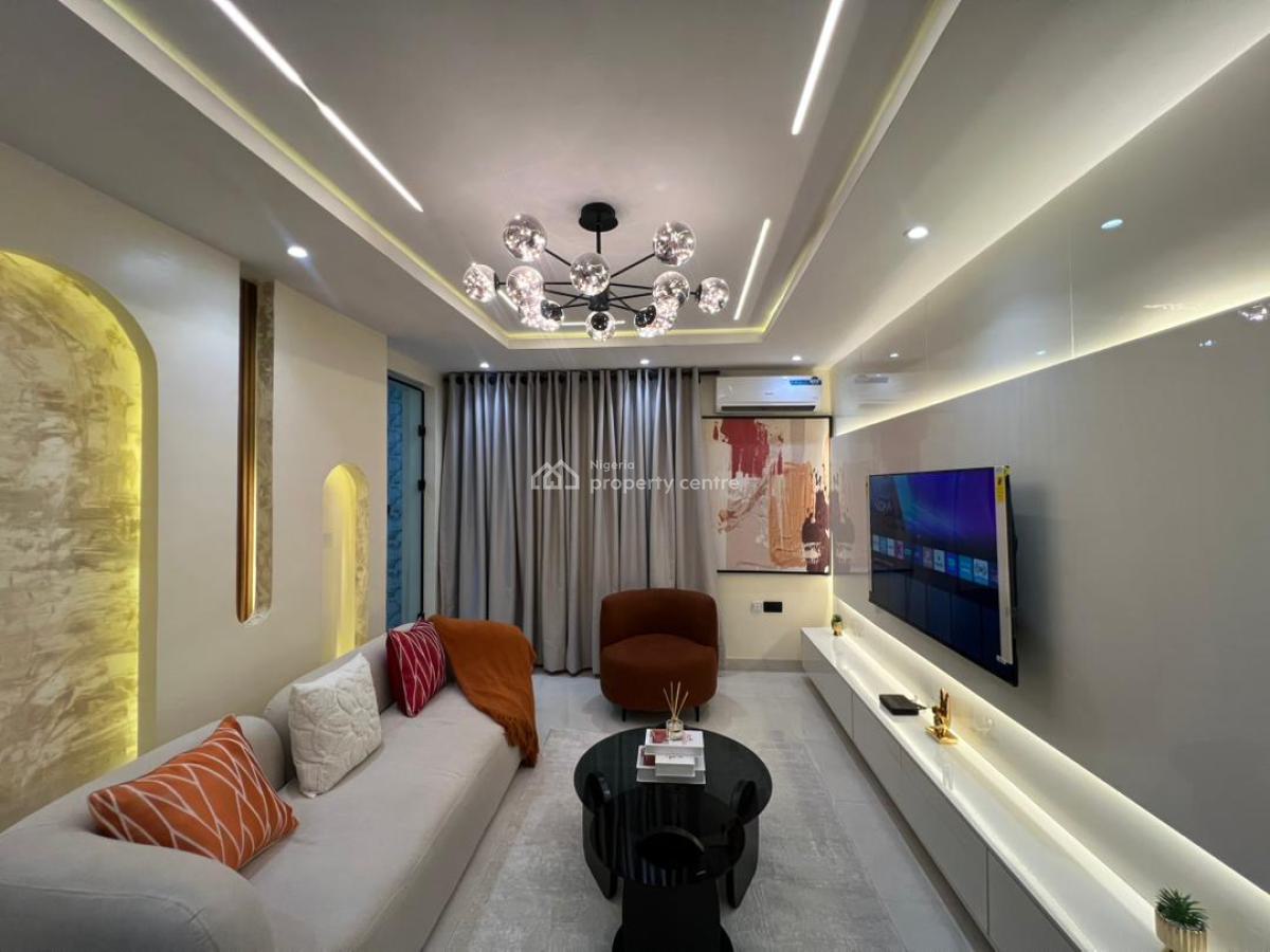 Urban 2 Bedroom Apartment with Top Notch Amenities Available for Booki, Lekki Phase 1, Lekki, Lagos, Flat / Apartment Short Let