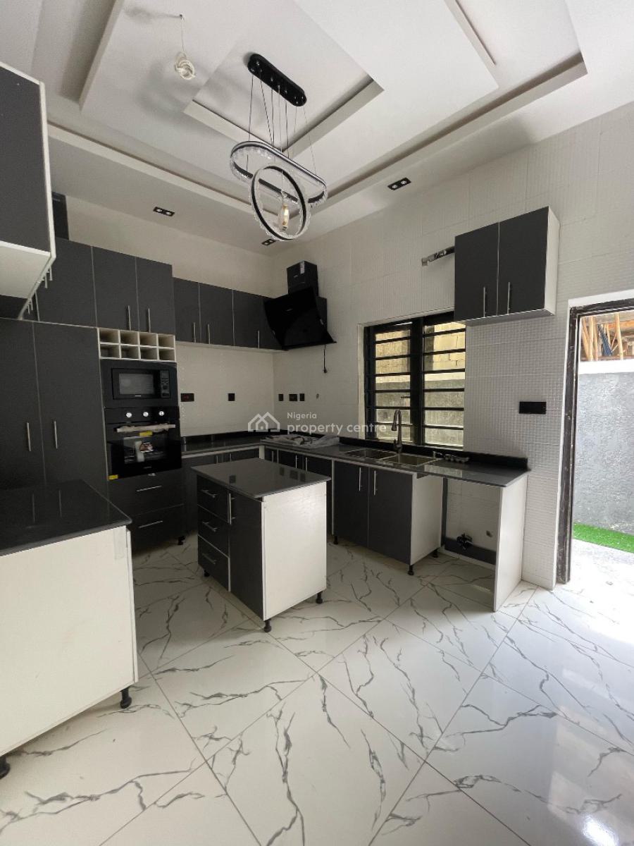 Exquisite Five  Bedroom Fully Detached in a Well Secure Location, Ajah, Lagos, Detached Duplex for Sale