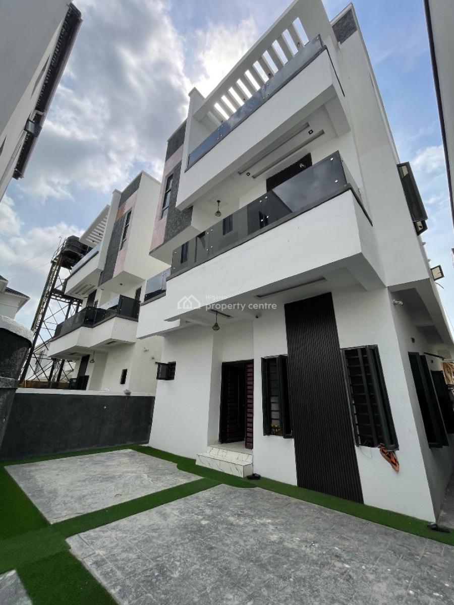 Exquisite Five  Bedroom Fully Detached in a Well Secure Location, Ajah, Lagos, Detached Duplex for Sale