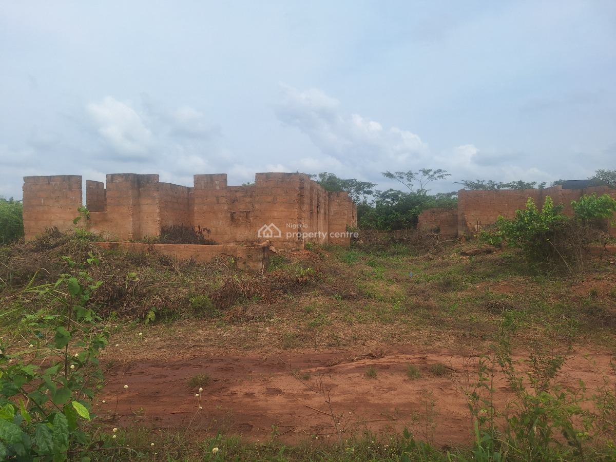 100ft By 200ft Plot with 2 Uncompleted Buildings, Benin, Oredo, Edo, Block of Flats for Sale