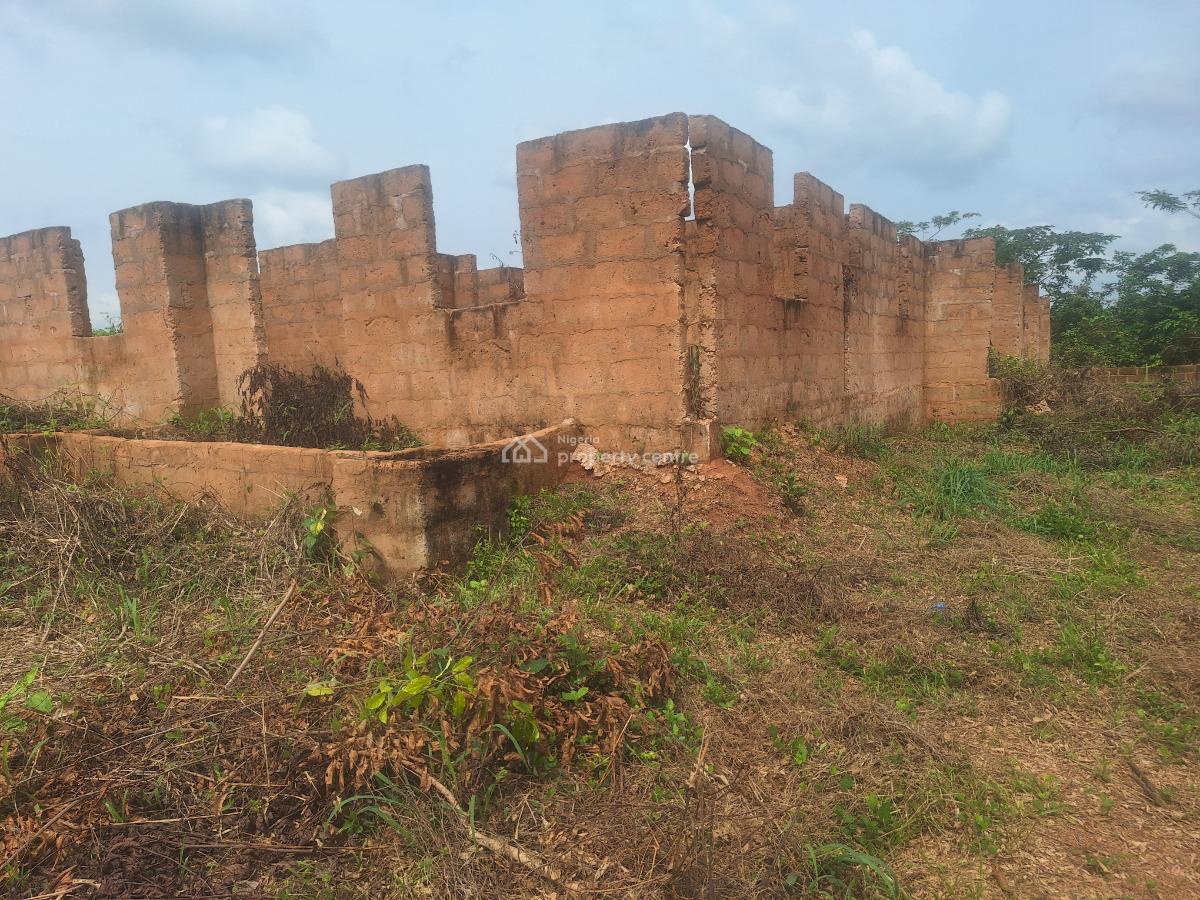 100ft By 200ft Plot with 2 Uncompleted Buildings, Benin, Oredo, Edo, Block of Flats for Sale