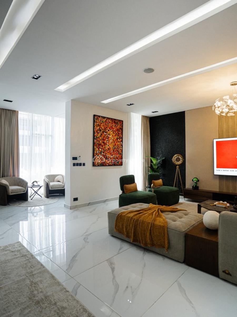 Glamorous 5 Bedroom Self Compound Triplex, Cinema, Pool, Gym, Ps5, Sno, Off Admiralty Way, Lekki Phase 1, Lekki, Lagos, House Short Let