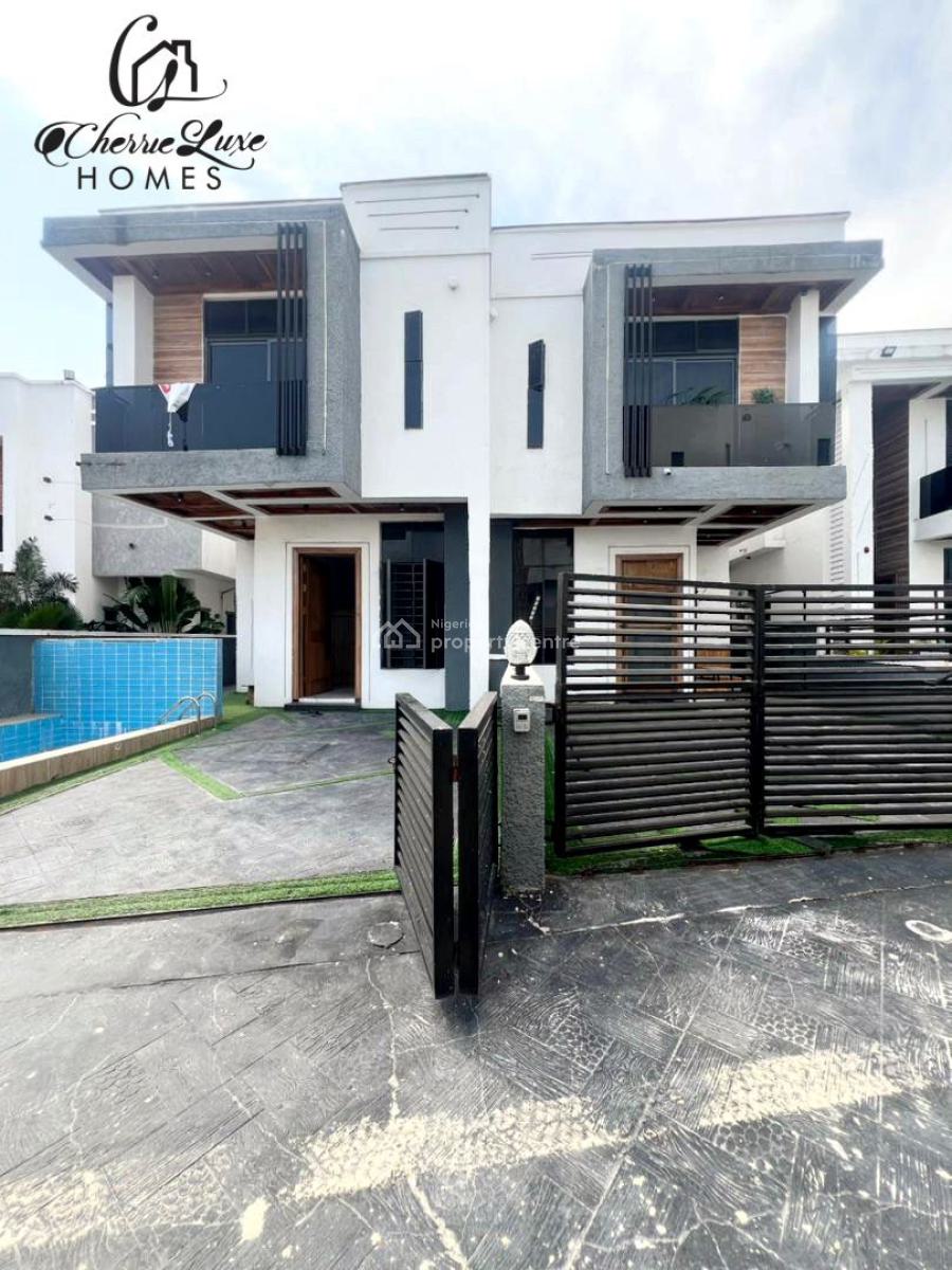 4bedroom Semi Detached Duplex, Cheveron Lekki, Lekki, Lagos, Semi-detached Duplex for Sale