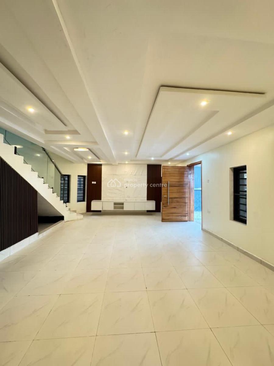 Exquisitely Built 4 Bedroom Semi Detached Duplex + Bq in Serene Locati, Surulere, Lagos, Semi-detached Duplex for Sale