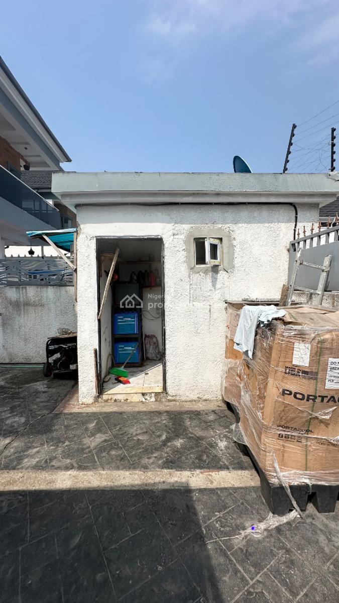 a Neat 4 Bedroom Semi Detached Home + Boys Quarters, Chevron Alternative, Lekki, Lagos, Semi-detached Duplex for Sale