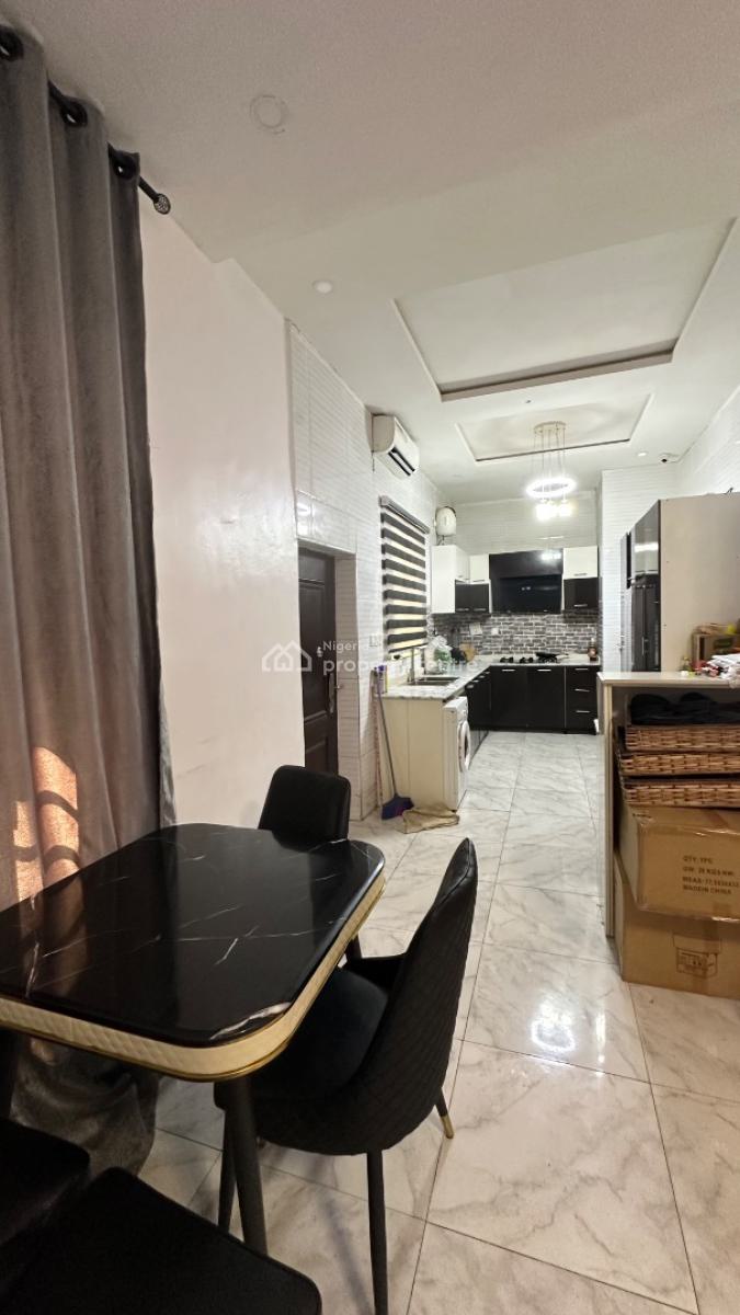 a Neat 4 Bedroom Semi Detached Home + Boys Quarters, Chevron Alternative, Lekki, Lagos, Semi-detached Duplex for Sale