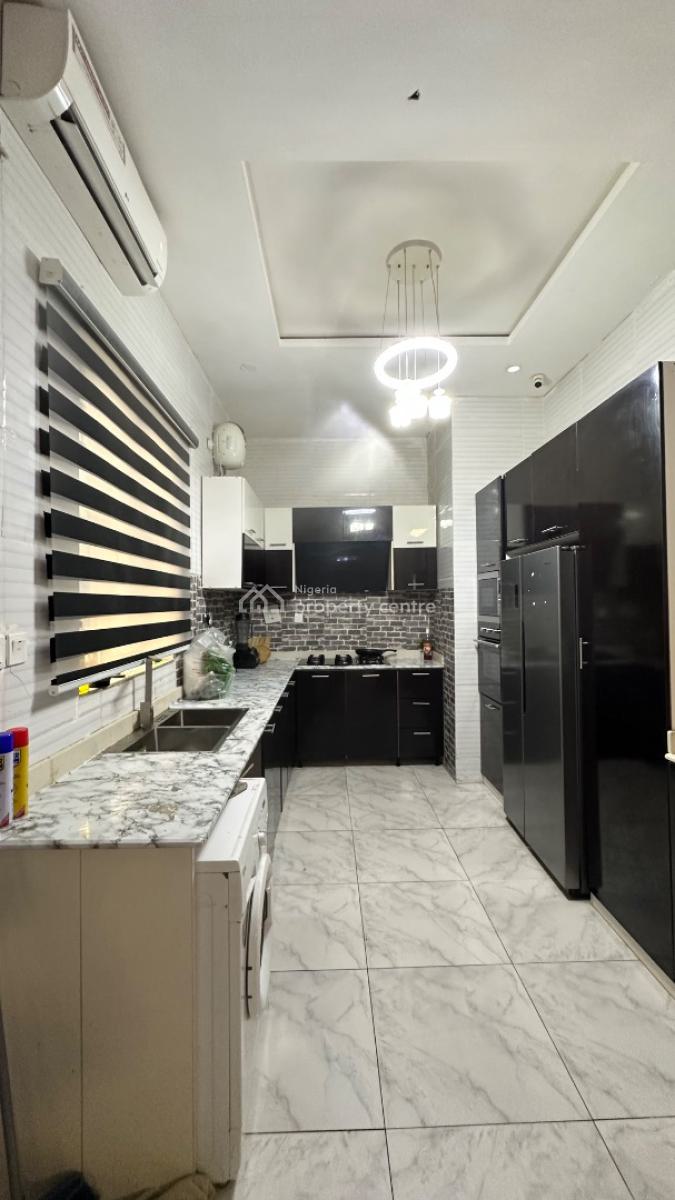 a Neat 4 Bedroom Semi Detached Home + Boys Quarters, Chevron Alternative, Lekki, Lagos, Semi-detached Duplex for Sale