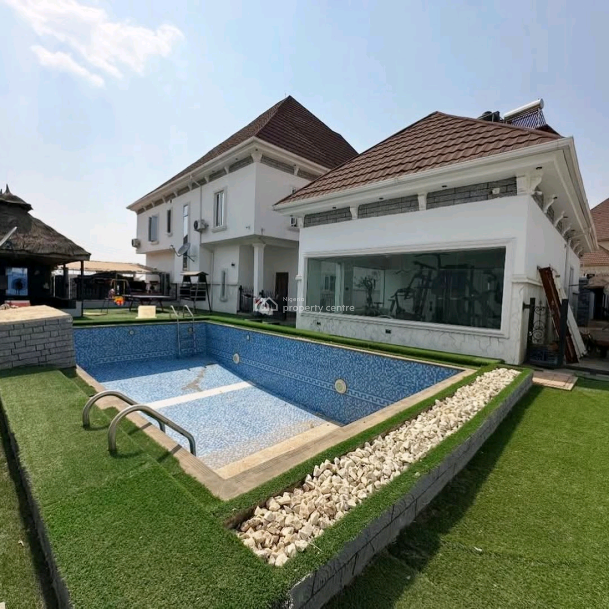 Fully Furnished 6bedrooms Fully Detached Duplex with a Swimming Pool G, Idu Industrial, Abuja, House for Sale