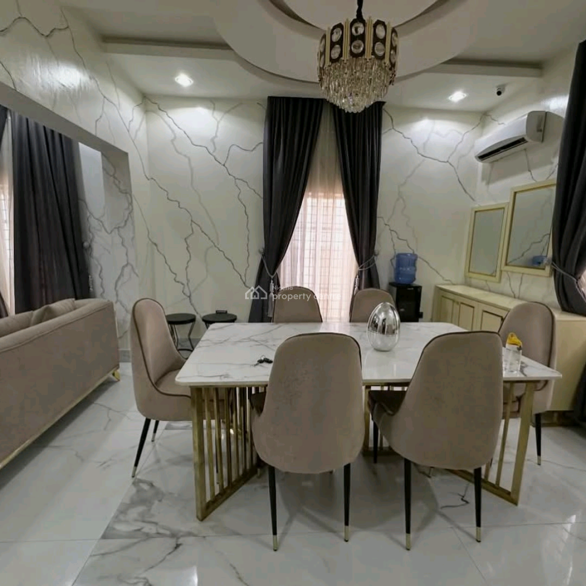 Fully Furnished 6bedrooms Fully Detached Duplex with a Swimming Pool G, Idu Industrial, Abuja, House for Sale