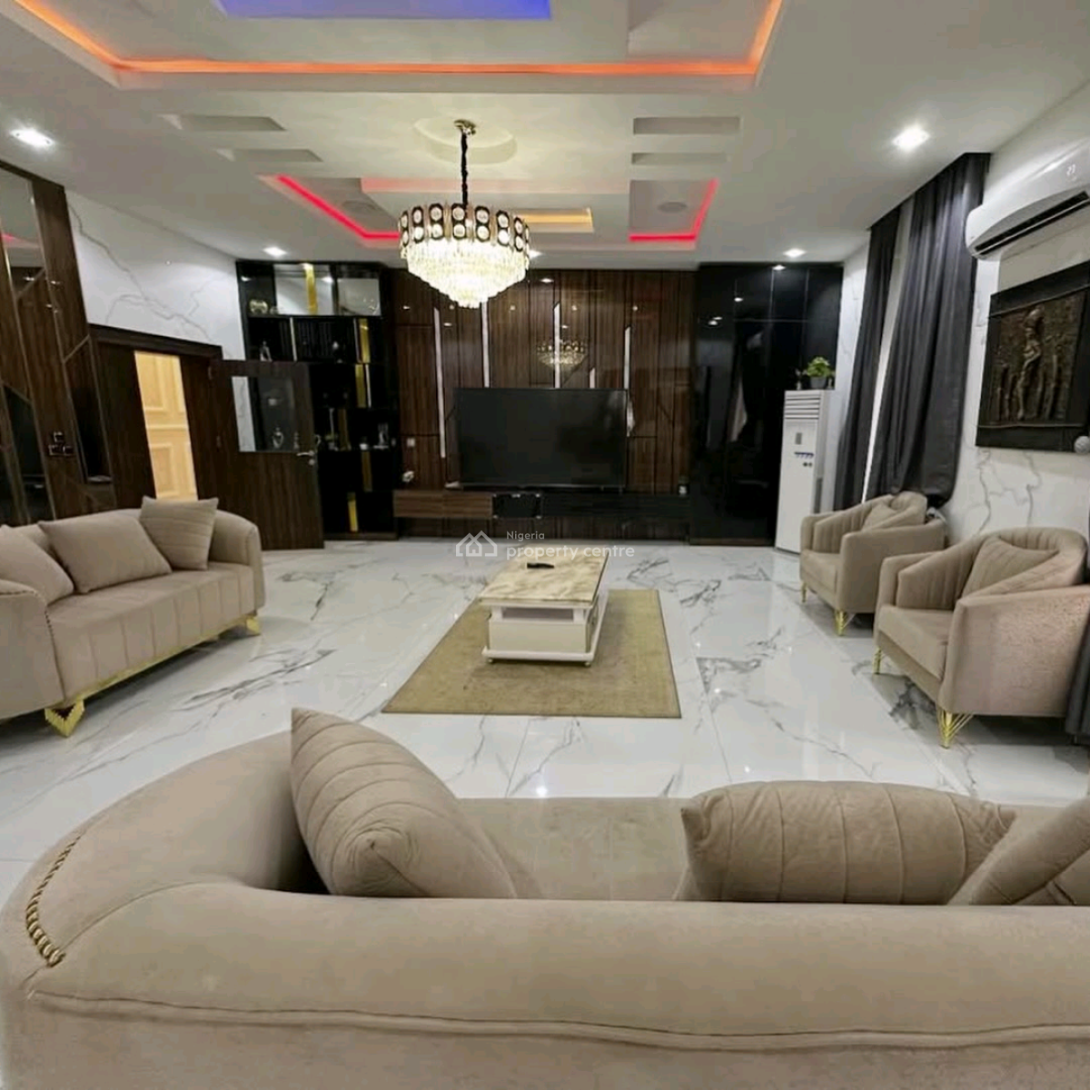 Fully Furnished 6bedrooms Fully Detached Duplex with a Swimming Pool G, Idu Industrial, Abuja, House for Sale